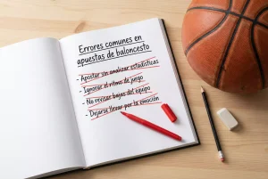 Errores Comunes en las Apuestas de Baloncesto y Cómo Evitarlos