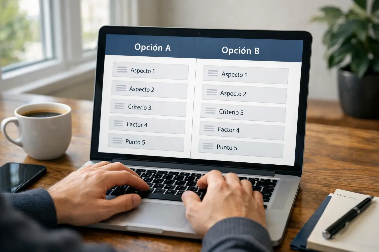 Persona comparando cuotas de apuestas en su portátil